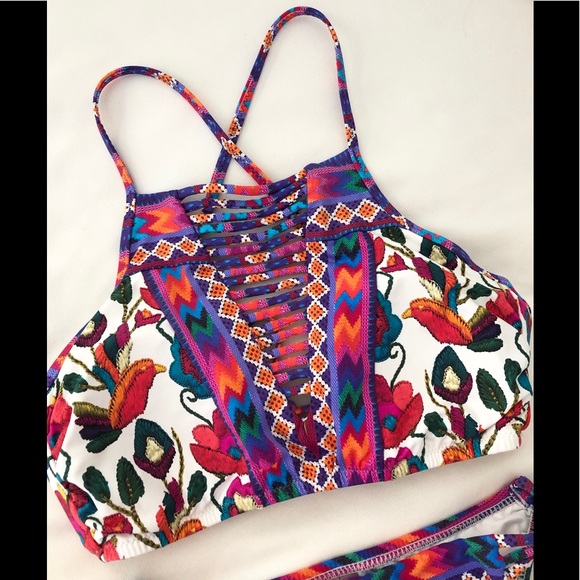 NWOT Nanette Lepore two piece swimsuit - Picture 3 of 8